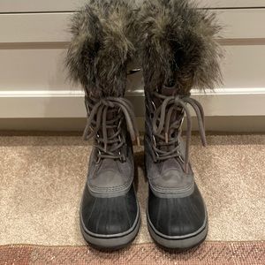 SOREL womens joan of arctic tall winter boots size 9-like new!